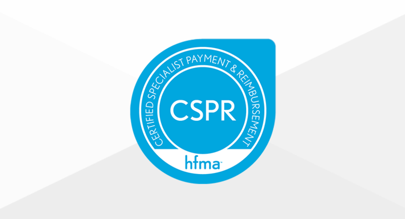  Certified Specialist Payment & Reimbursement (CSPR) Recertification